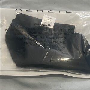 Azazie Classic Black Scarf